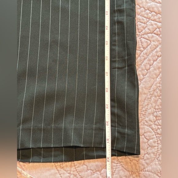 Have Black Pinstripe Wide Leg Pants - Picture 10 of 13